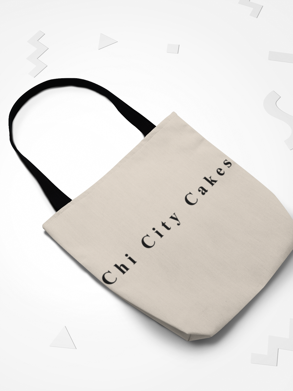 Chi City Cakes Fabric Tote