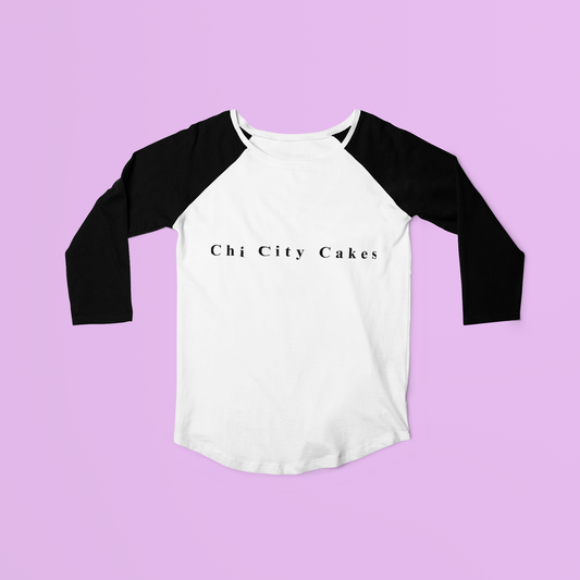 Chi City Cakes Raglan T-Shirt