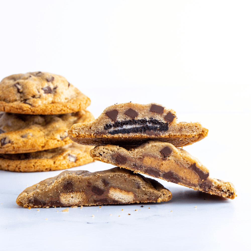 Stuffed Chocolate Chip Cookies