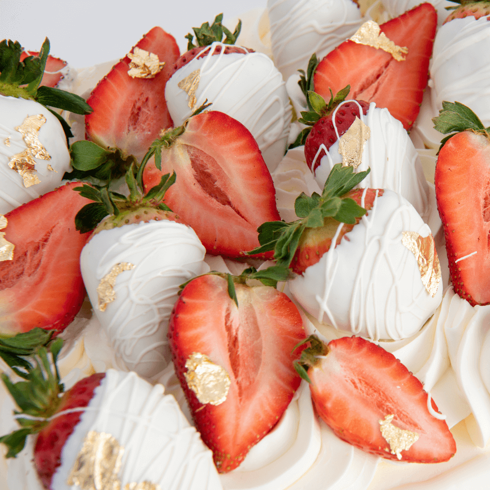 Strawberry Shortcake Delight Sheet Cake