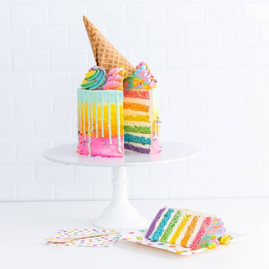 Rainbow Wishes Cake