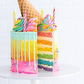 Rainbow Wishes Cake