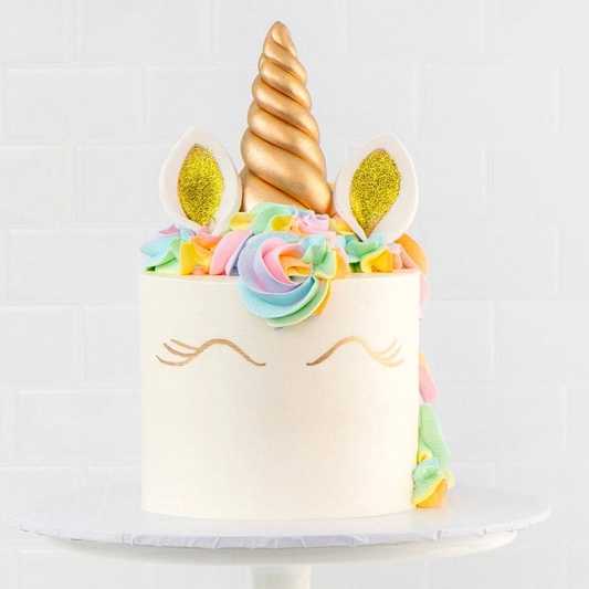 Rainbow Unicorn Cake